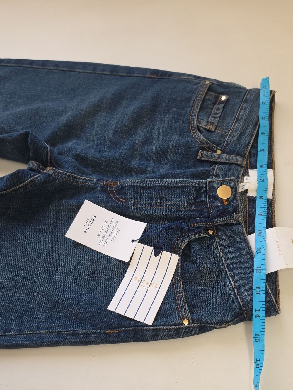 Sezane Brut Sexy Jean - Picture 7 of 11